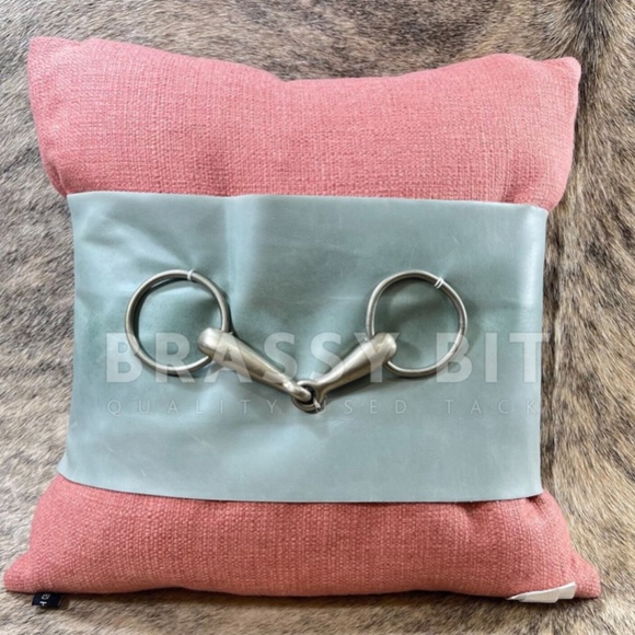 Rodeo Home Down Pillow w/ Herm Sprenger Bit